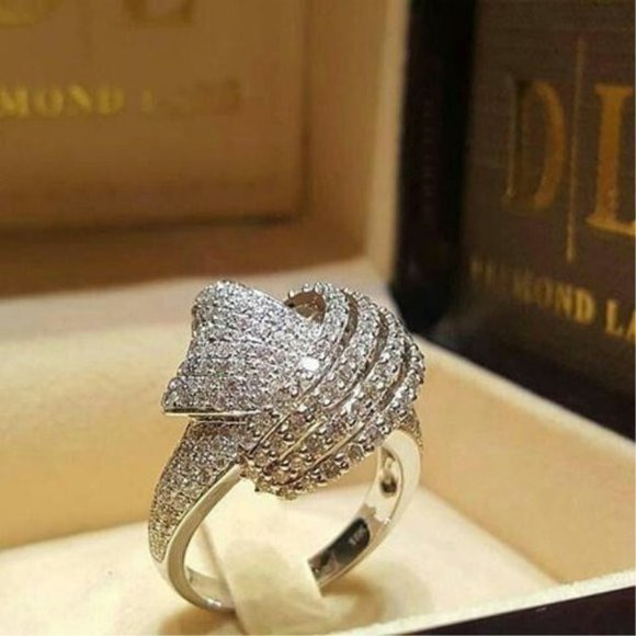 aperfectbuy Jewelry - Silver Ring Women's Fashion Various Sizes NEW